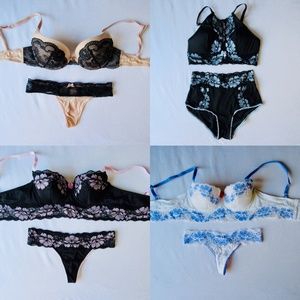 Adore Me Bra & Panty 4-Pack